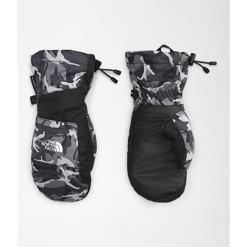 The North Face Mittens Youth Australia - The North Face Montana Futurelight™ Grey Camo Print (GMF-35